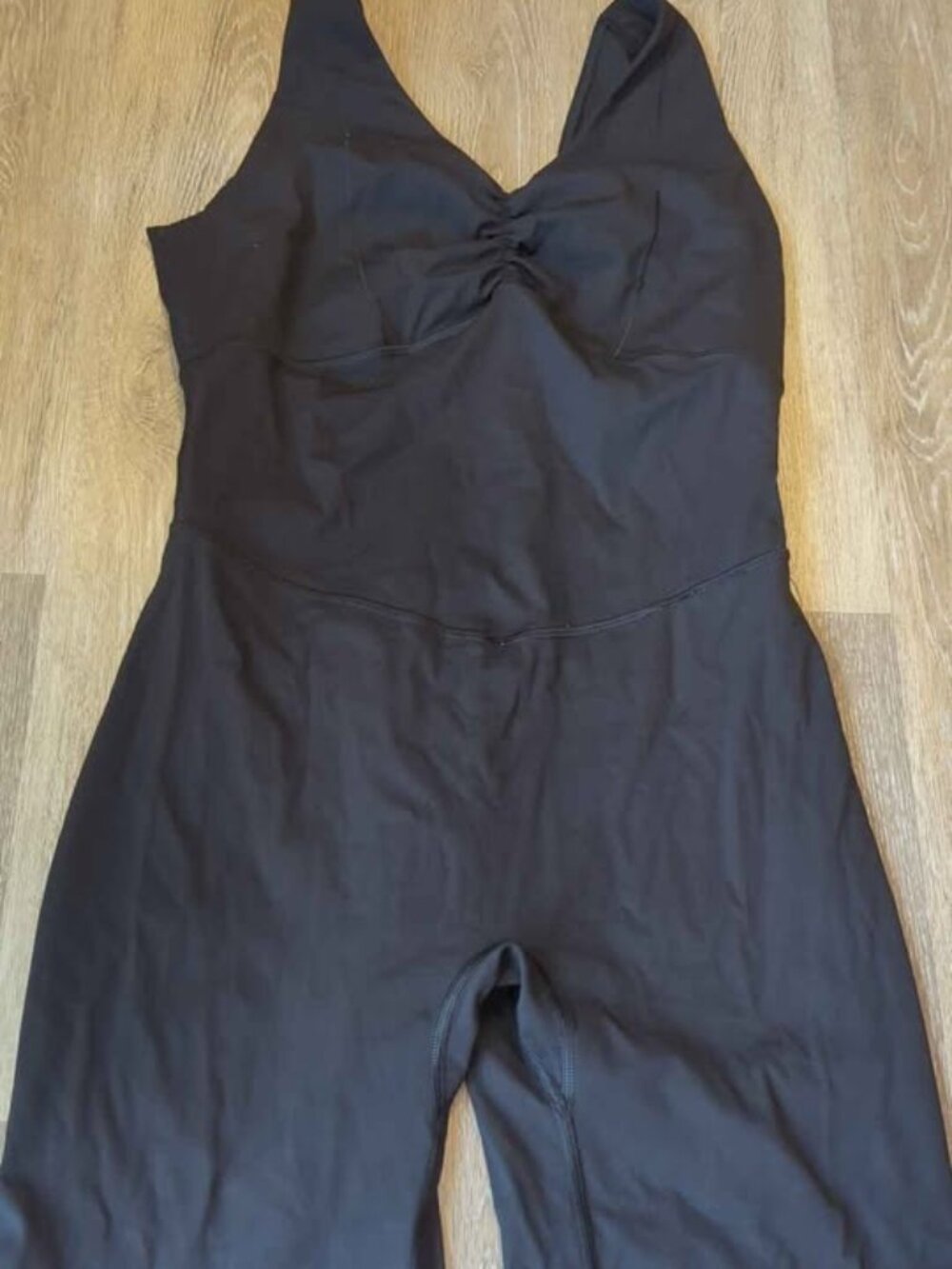Gymshark Elevate All In One Black athletic jumpsuit